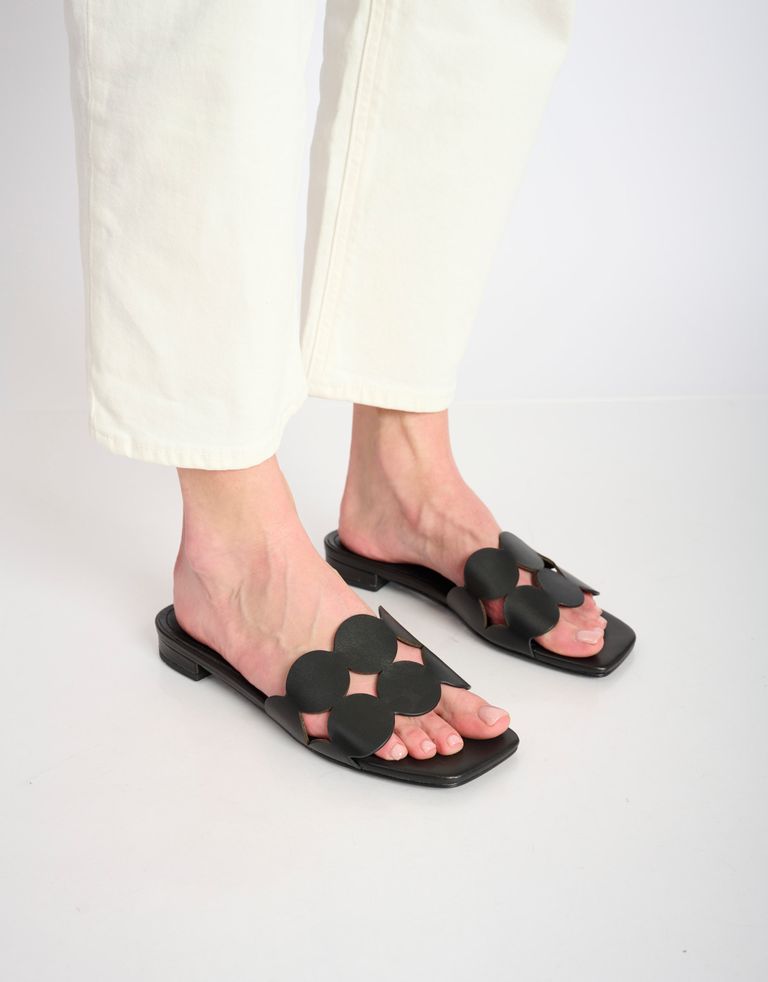 נעלי נשים - Bibi lou - כפכפים שטוחים ONAMI - שחור2