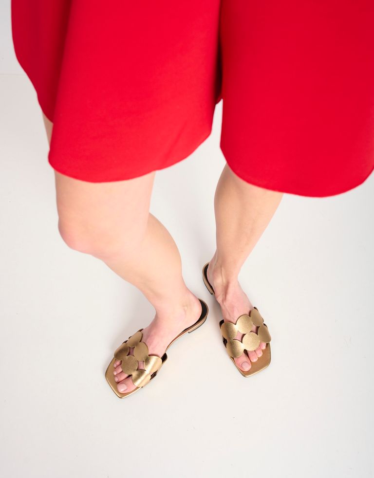 נעלי נשים - Bibi lou - כפכפים שטוחים ONAMI - ברונזה2