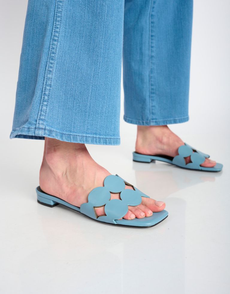 נעלי נשים - Bibi lou - כפכפים שטוחים ONAMI - תכלת3