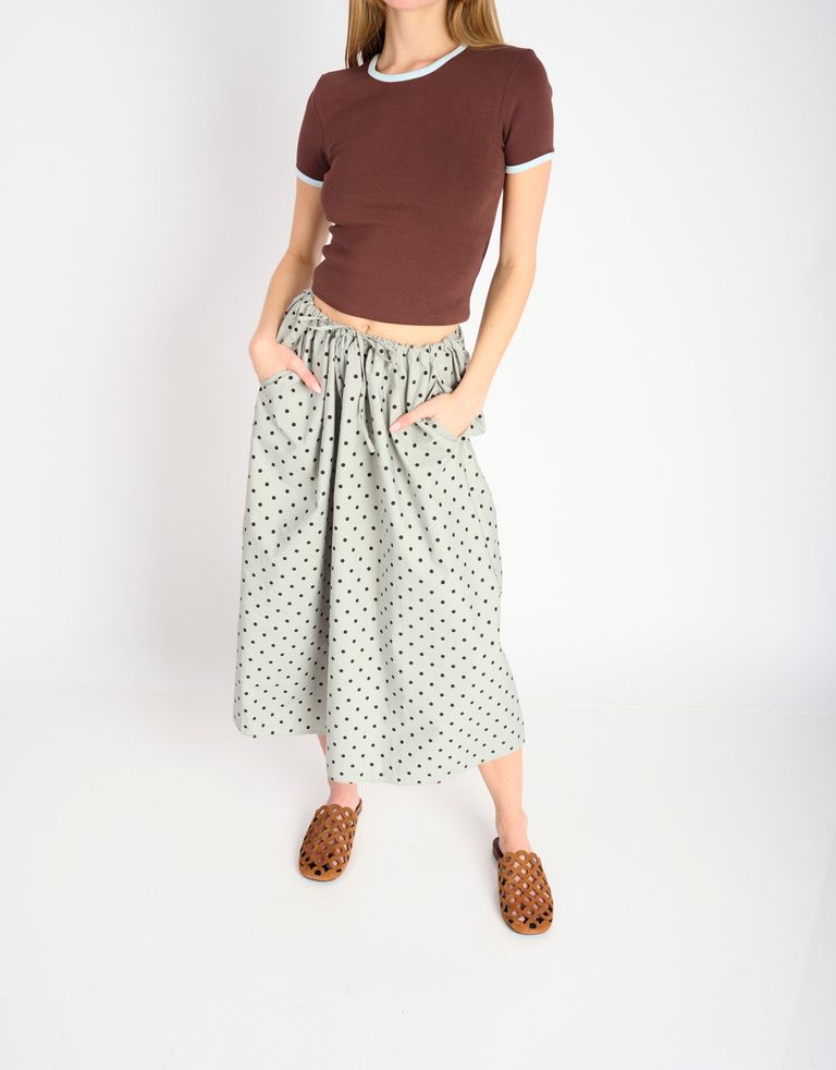 נעלי נשים - Bibi lou - כפכפי מיולז מזמש ORIBU - חום בהיר2