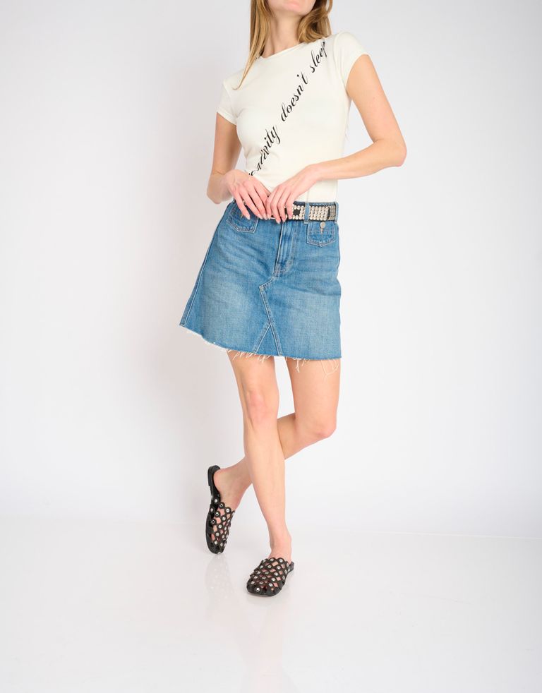 נעלי נשים - Bibi lou - כפכפי מיולז עם ניטים ALEX - שחור2