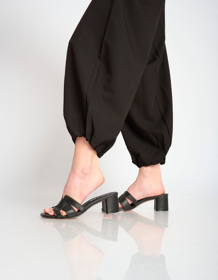 נעלי נשים - Bibi lou - כפכפי עקב HOLLY - שחור3