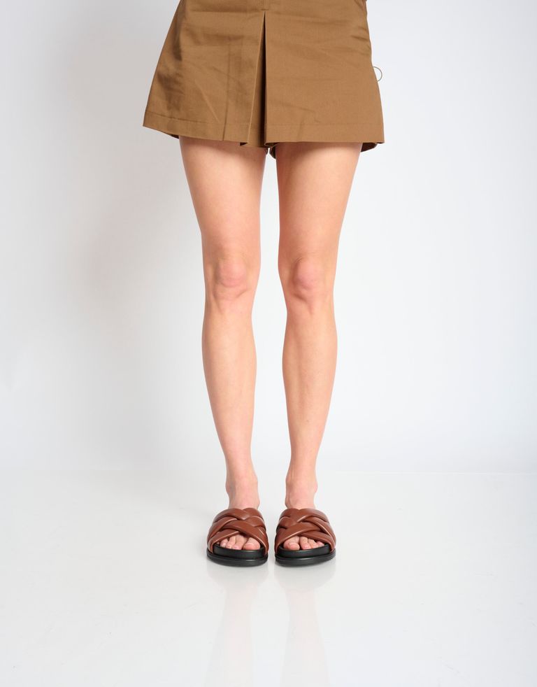 נעלי נשים - Yuko Imanishi - כפכפים HOA - חום4