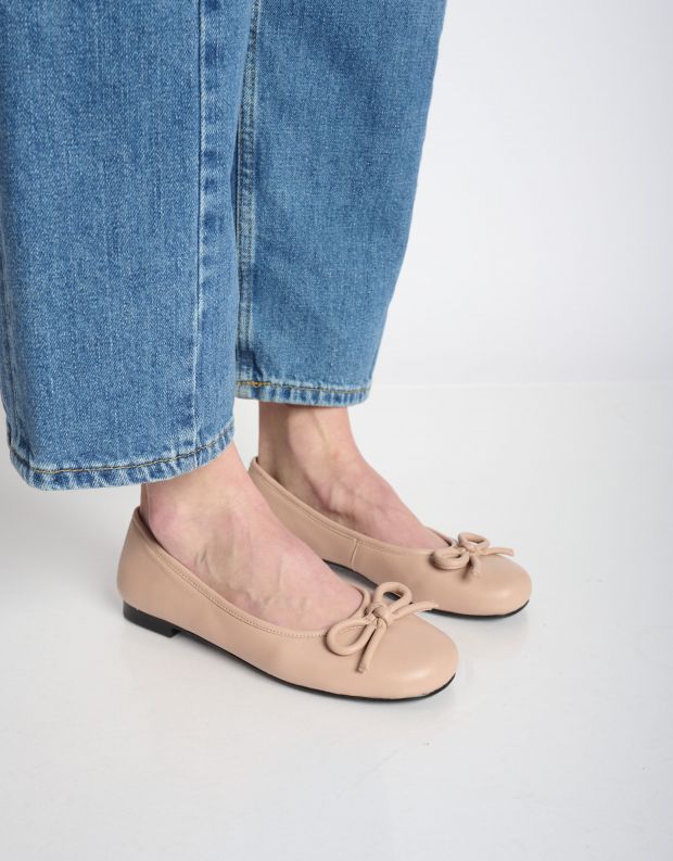 נעלי נשים - Yuko Imanishi - נעלי בובה שטוחות LIYA - ורוד