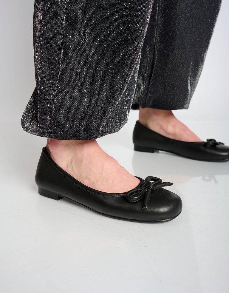 נעלי נשים - Yuko Imanishi - נעלי בובה שטוחות LIYA - שחור3