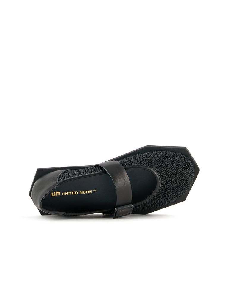 נעלי נשים - United Nude - נעלי בובה POLY BALLET - שחור1