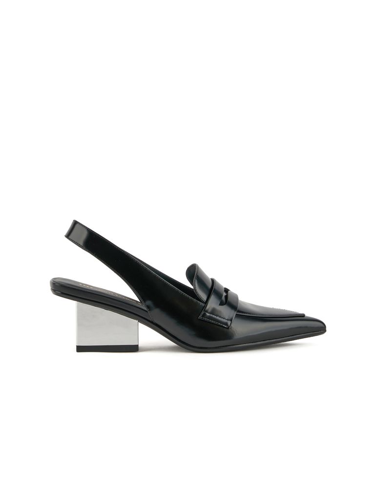 נעלי נשים - United Nude - נעלי סירה עם עקב RAILA - שחור1