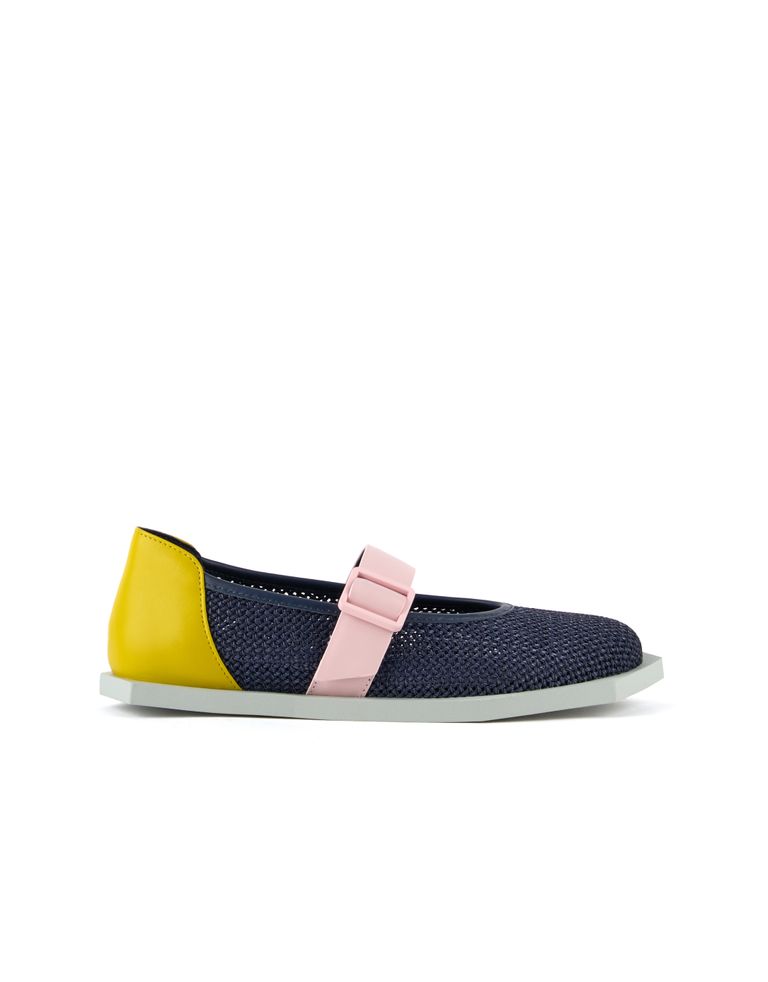 נעלי נשים - United Nude - נעלי בובה POLY BALLET - סגול   ורוד2