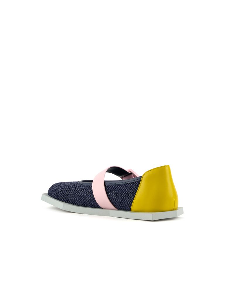 נעלי נשים - United Nude - נעלי בובה POLY BALLET - סגול   ורוד3