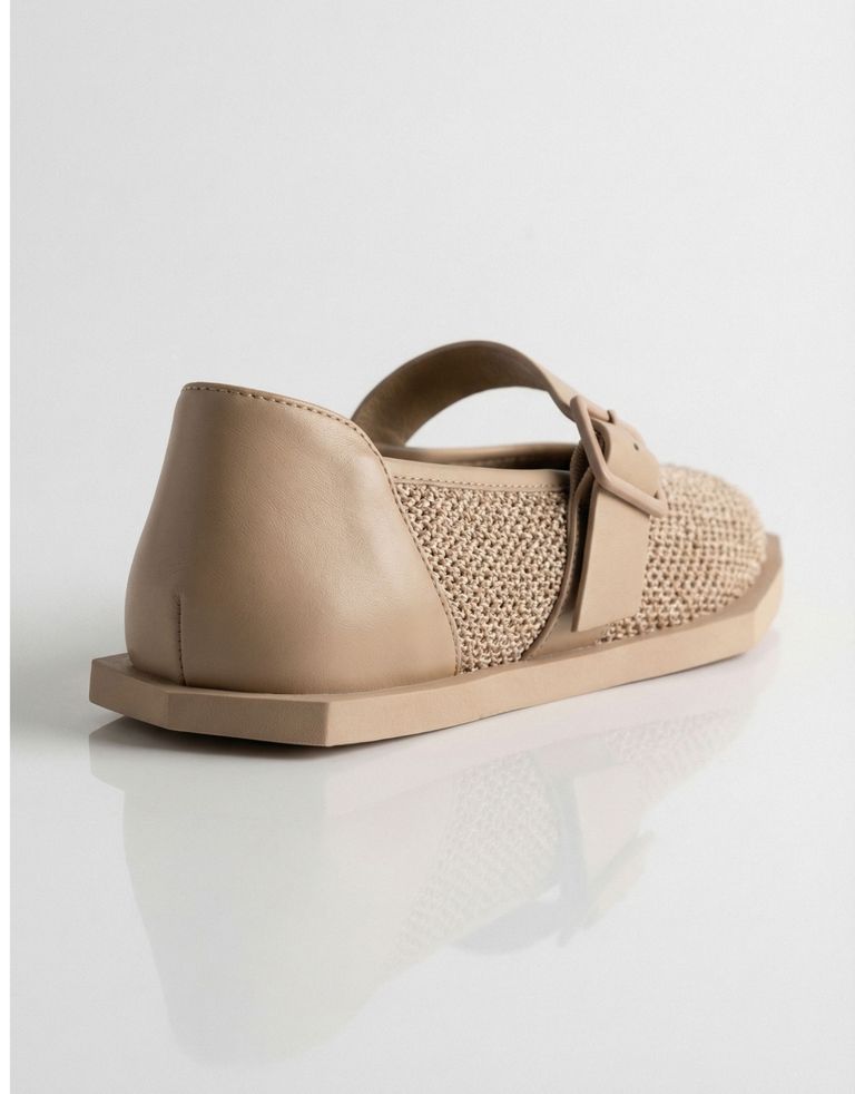 נעלי נשים - United Nude - נעלי בובה POLY BALLET - בז'3