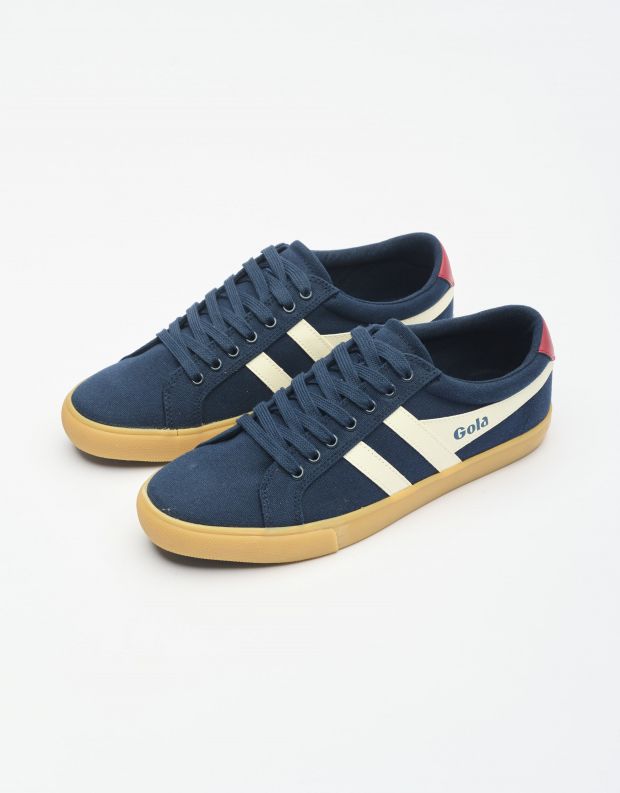 נעלי גברים - Gola - סניקרס בד VARSITY - כחול