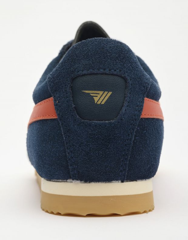 נעלי גברים - Gola - סניקרס זמש APOLLO - כחול   כתום