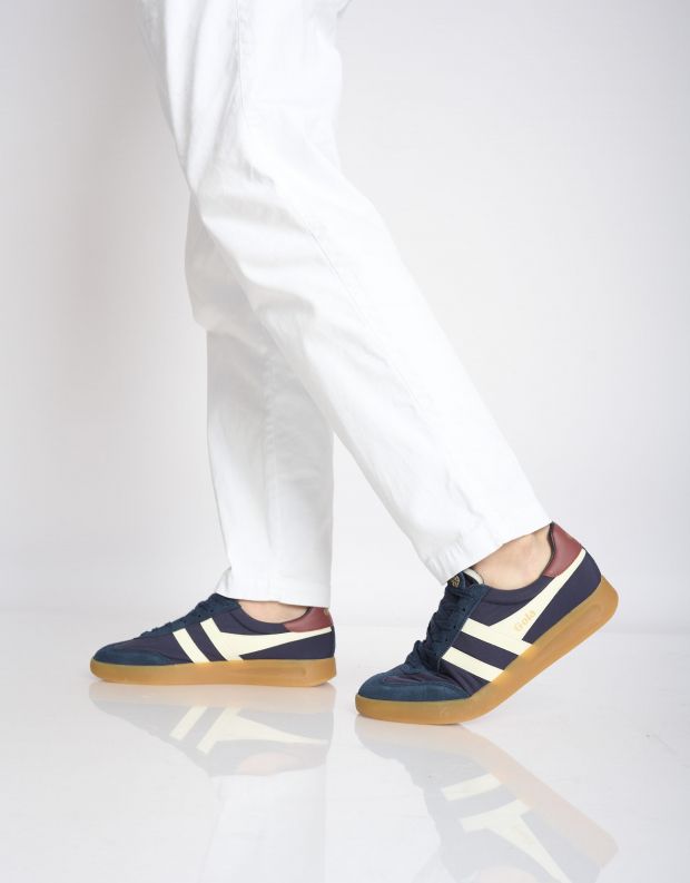 נעלי גברים - Gola - סניקרס CYCLONE NYLON - כחול כהה