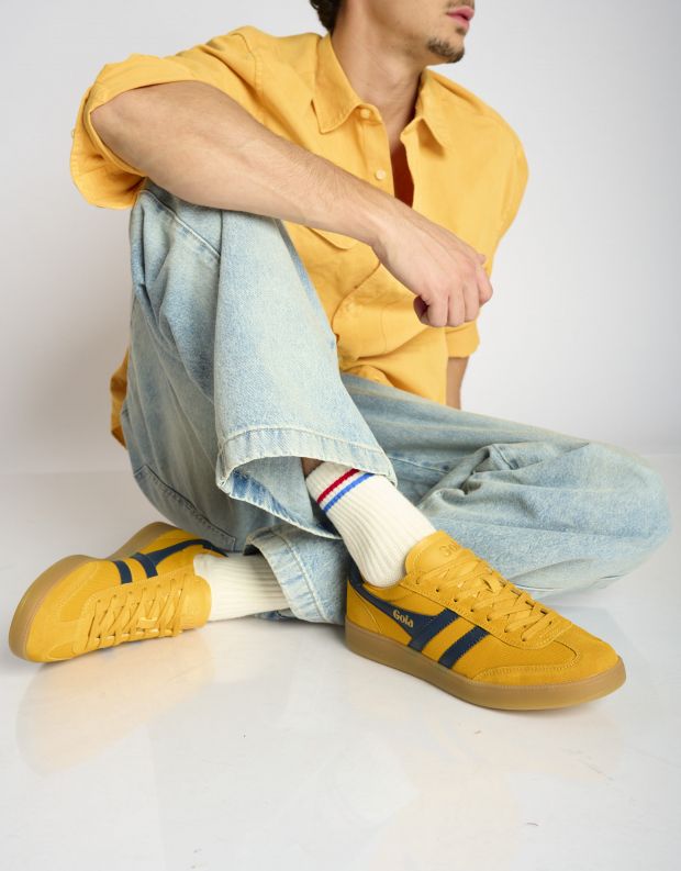 נעלי גברים - Gola - סניקרס VIPER MESH - צהוב