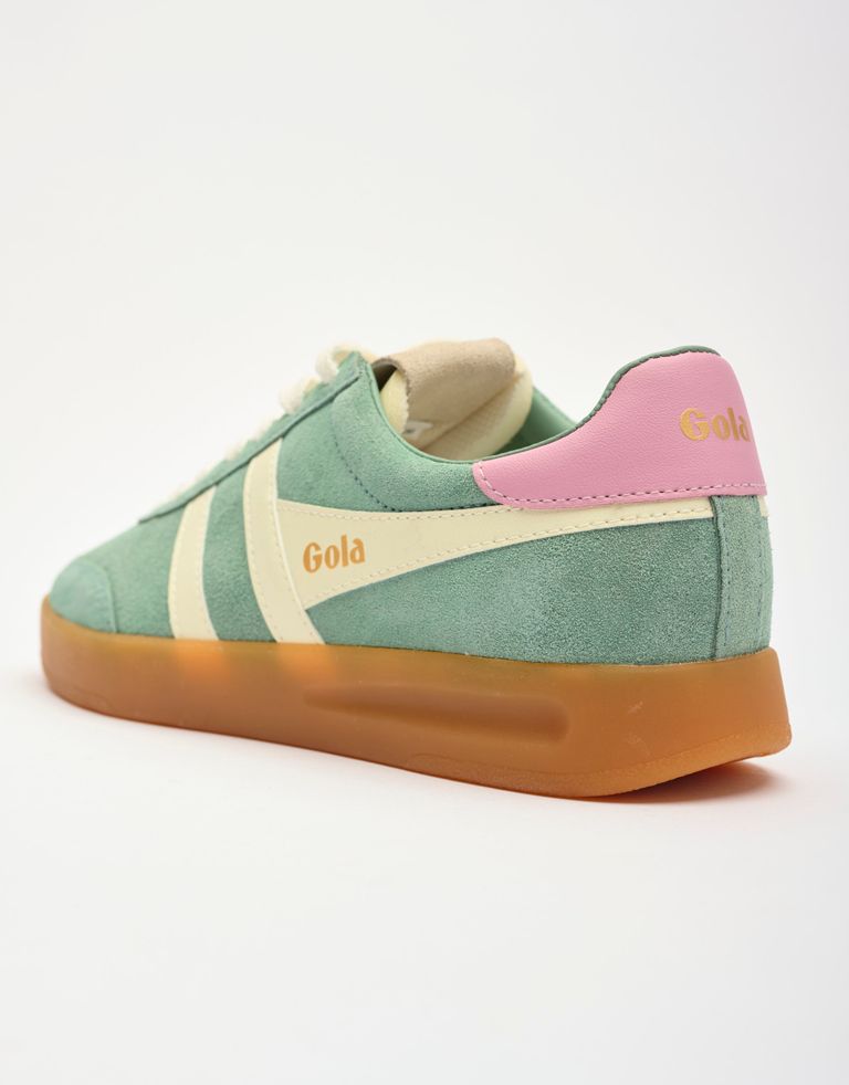 נעלי נשים - Gola - סניקרס זמש CYCLONE - מנטה1