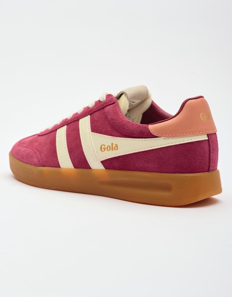 נעלי נשים - Gola - סניקרס זמש CYCLONE - בורדו4