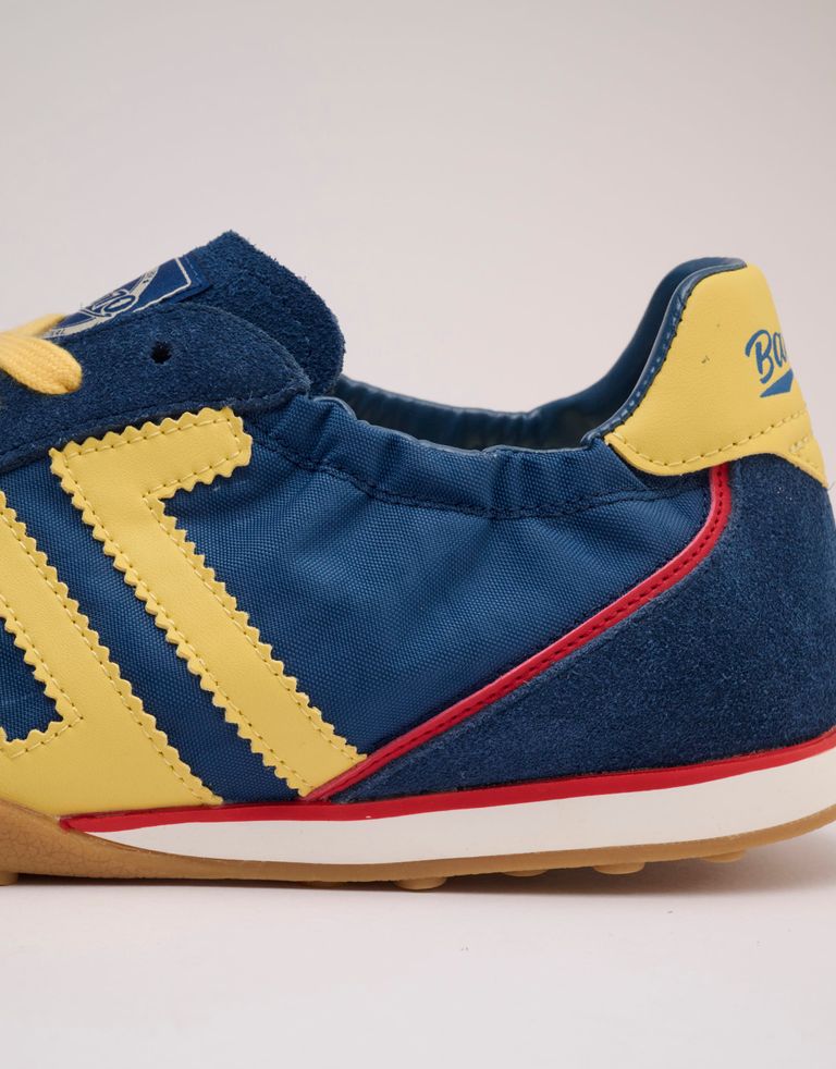 נעלי נשים - BACK 70 - סניקרס בד וזמש PARIS - כחול4