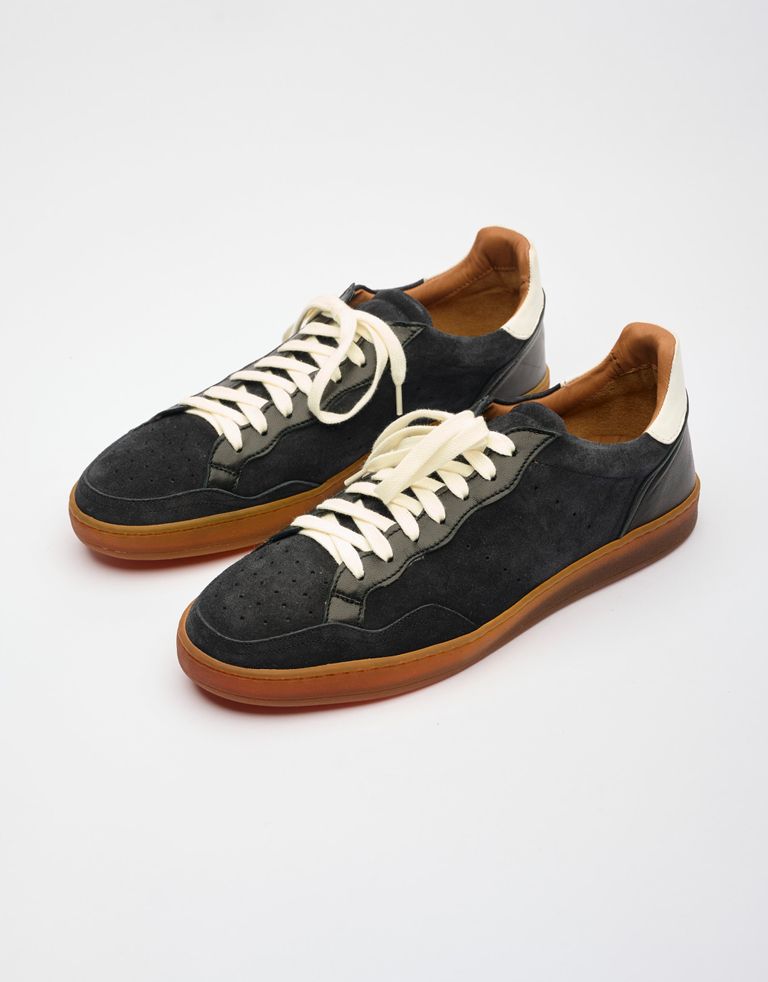 נעלי גברים - ELIA MAURIZI - סניקרס ARTURO - שחור1