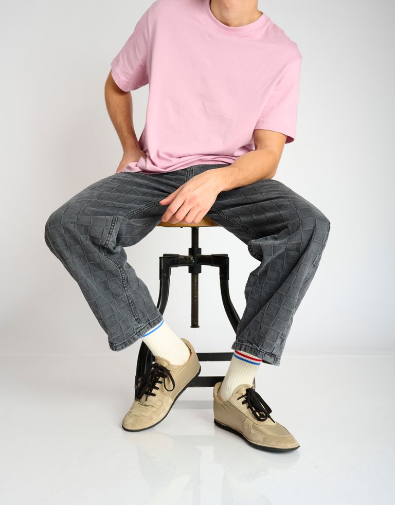 נעלי גברים - ELIA MAURIZI - סניקרס  DECIMO - בז'1