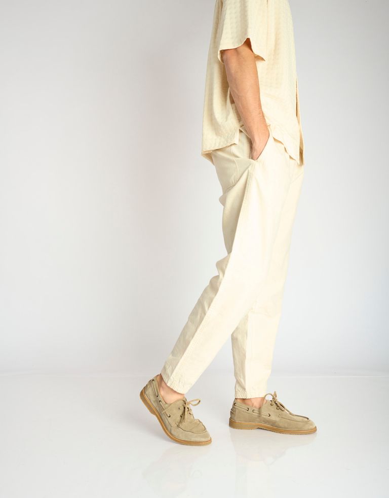 נעלי גברים - ELIA MAURIZI - נעלי מוקסין DEODATO - בז'2