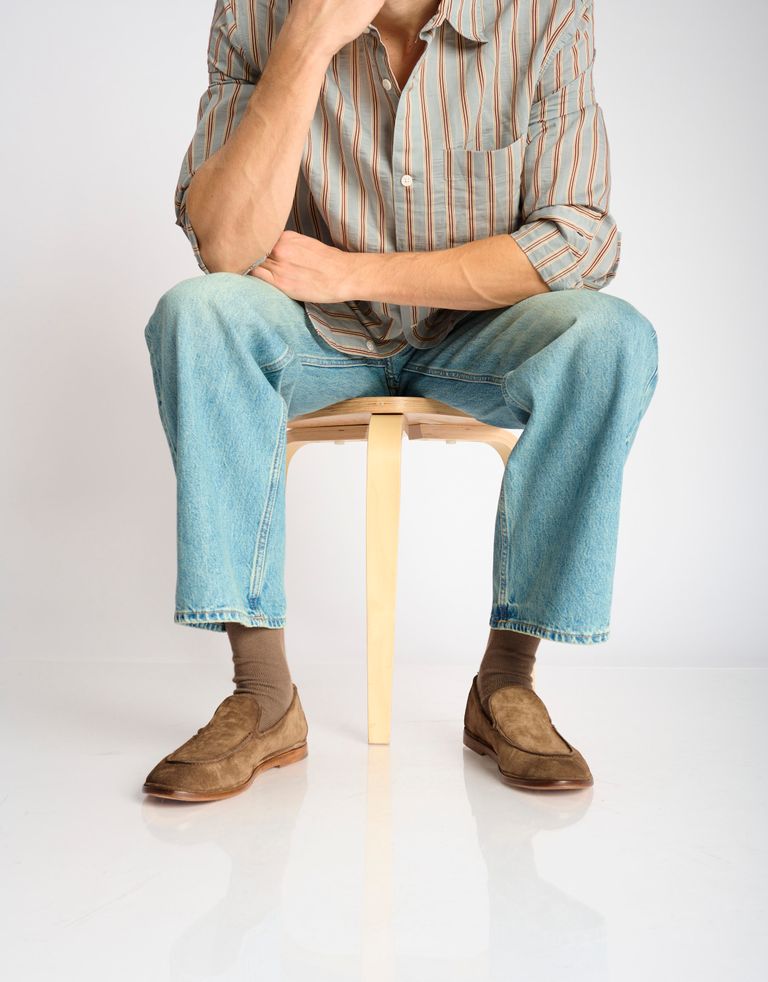 נעלי גברים - ELIA MAURIZI - נעלי מוקסין DONATELLO - חום2