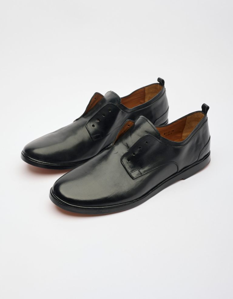 נעלי גברים - ELIA MAURIZI - נעלי עור LEANDRO - שחור2