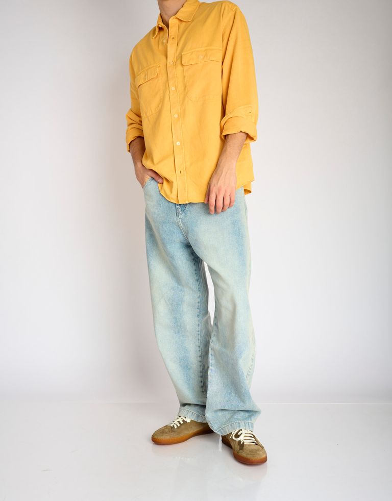 נעלי גברים - ELIA MAURIZI - סניקרס ARTURO - זית3