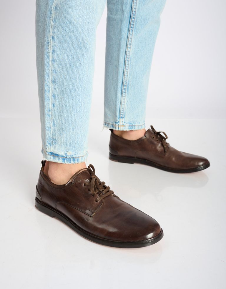 נעלי גברים - ELIA MAURIZI - נעלי עור LEANDRO - חום3