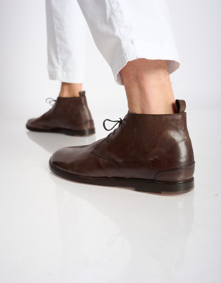 נעלי גברים - ELIA MAURIZI - נעלי עור ETTORE - חום4