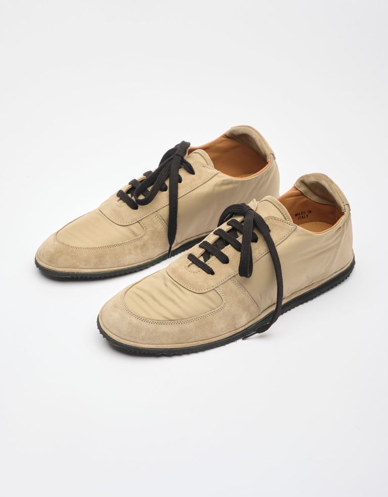 נעלי גברים - ELIA MAURIZI - סניקרס  DECIMO - בז'4