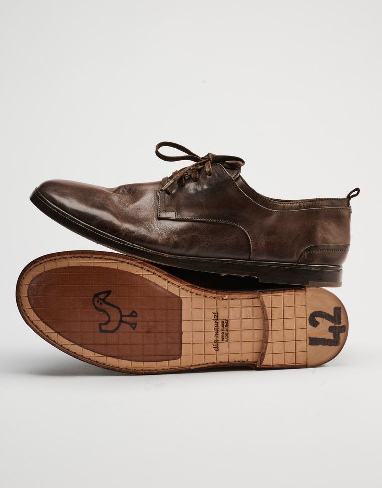 נעלי גברים - ELIA MAURIZI - נעלי עור LEANDRO - חום4