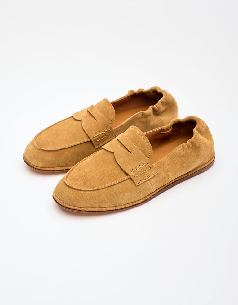 נעלי נשים - ELIA MAURIZI - נעלי מוקסין DONATELLA - בז'2