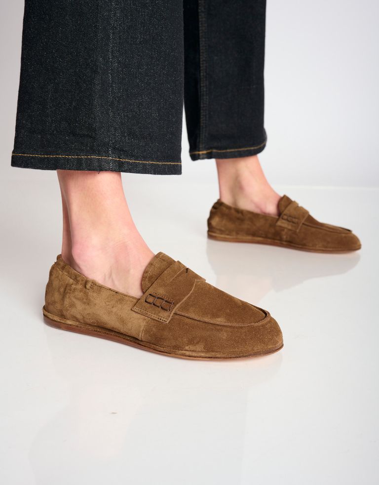 נעלי נשים - ELIA MAURIZI - נעלי מוקסין DONATELLA - חום3