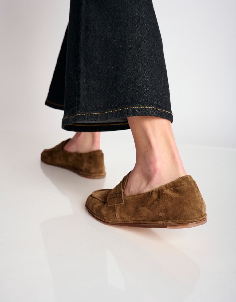 נעלי נשים - ELIA MAURIZI - נעלי מוקסין DONATELLA - חום4