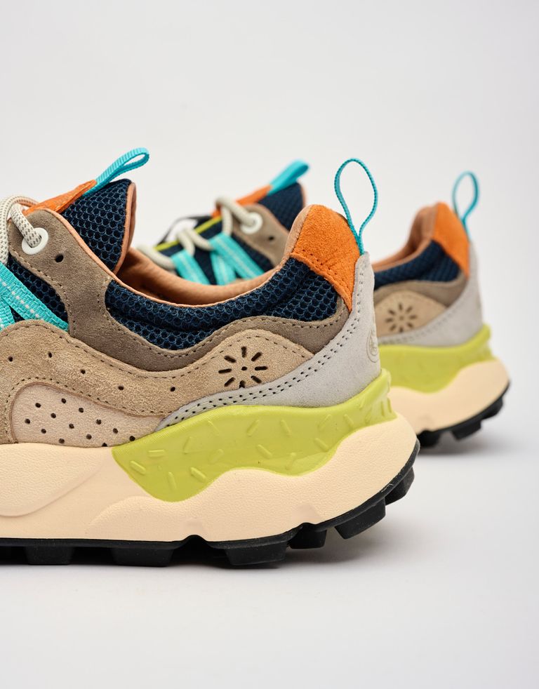 נעלי גברים - Flower Mountain - סניקרס YAMANO רשת - כחול2