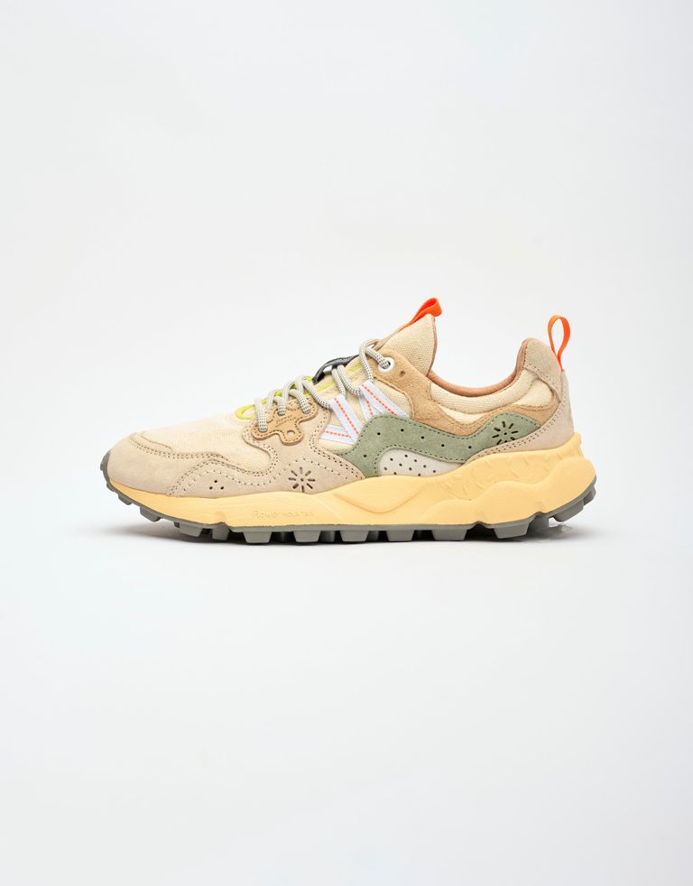 נעלי גברים - Flower Mountain - סניקרס קנבס YAMANO - אופוויט2