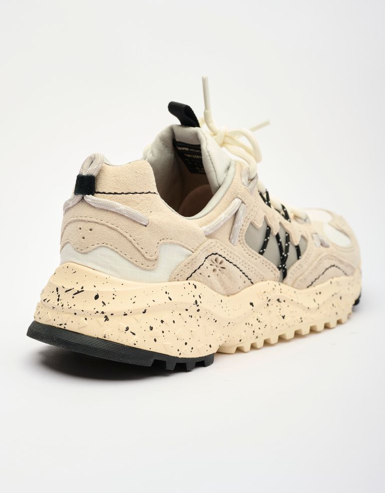 נעלי גברים - Flower Mountain - סניקרס זמש ובד YMABUSHI - אפור4