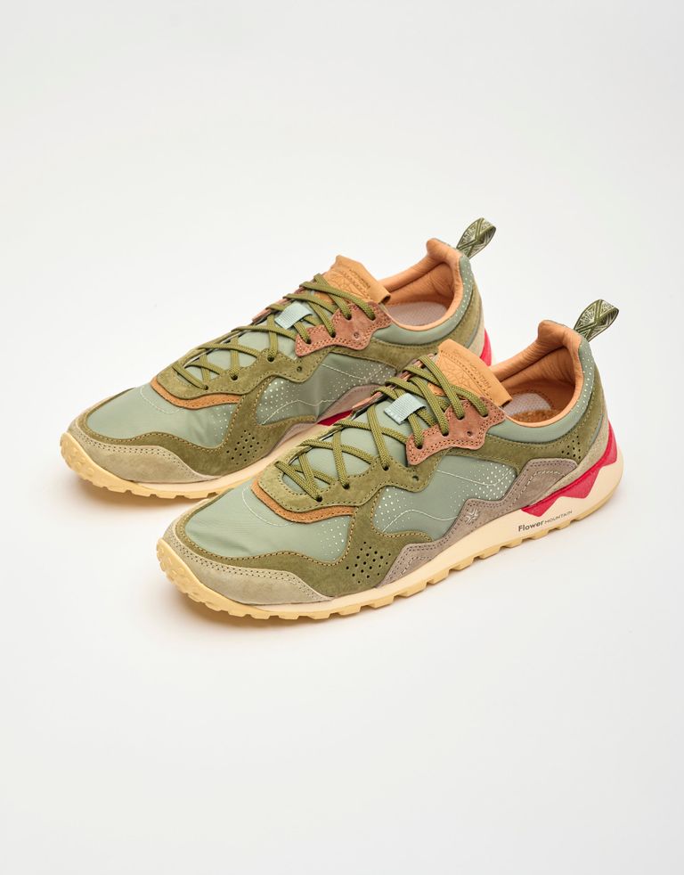 נעלי גברים - Flower Mountain - סניקרס PUERH - ירוק2