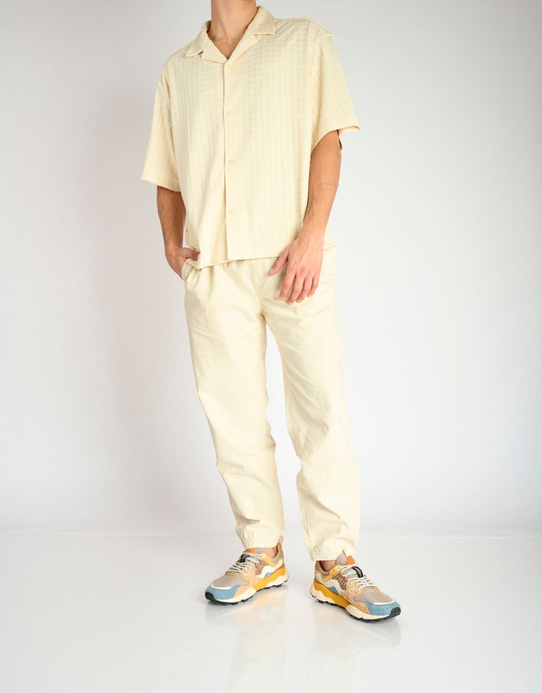 נעלי גברים - Flower Mountain - סניקרס YAMANO רשת - בז'3