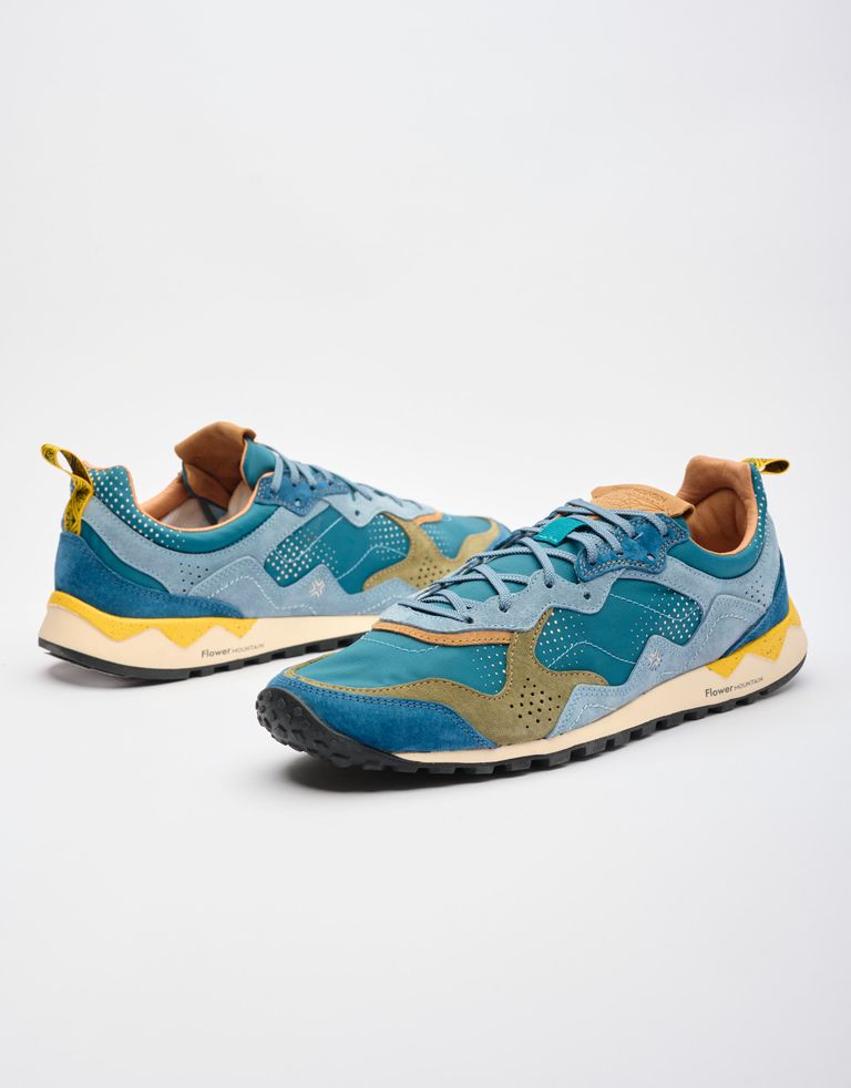נעלי גברים - Flower Mountain - סניקרס PUERH - כחול4