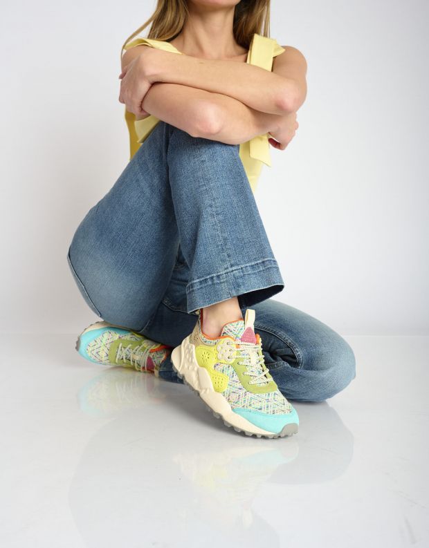 נעלי נשים - Flower Mountain - סניקרס KOTETSU מעויינים - ליים