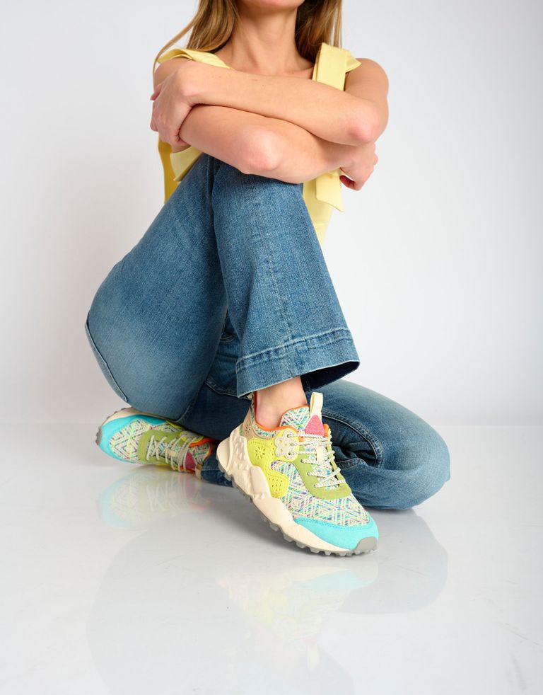 נעלי נשים - Flower Mountain - סניקרס KOTETSU מעויינים - ליים1