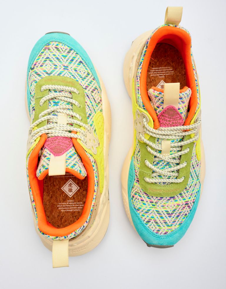 נעלי נשים - Flower Mountain - סניקרס KOTETSU מעויינים - ליים2