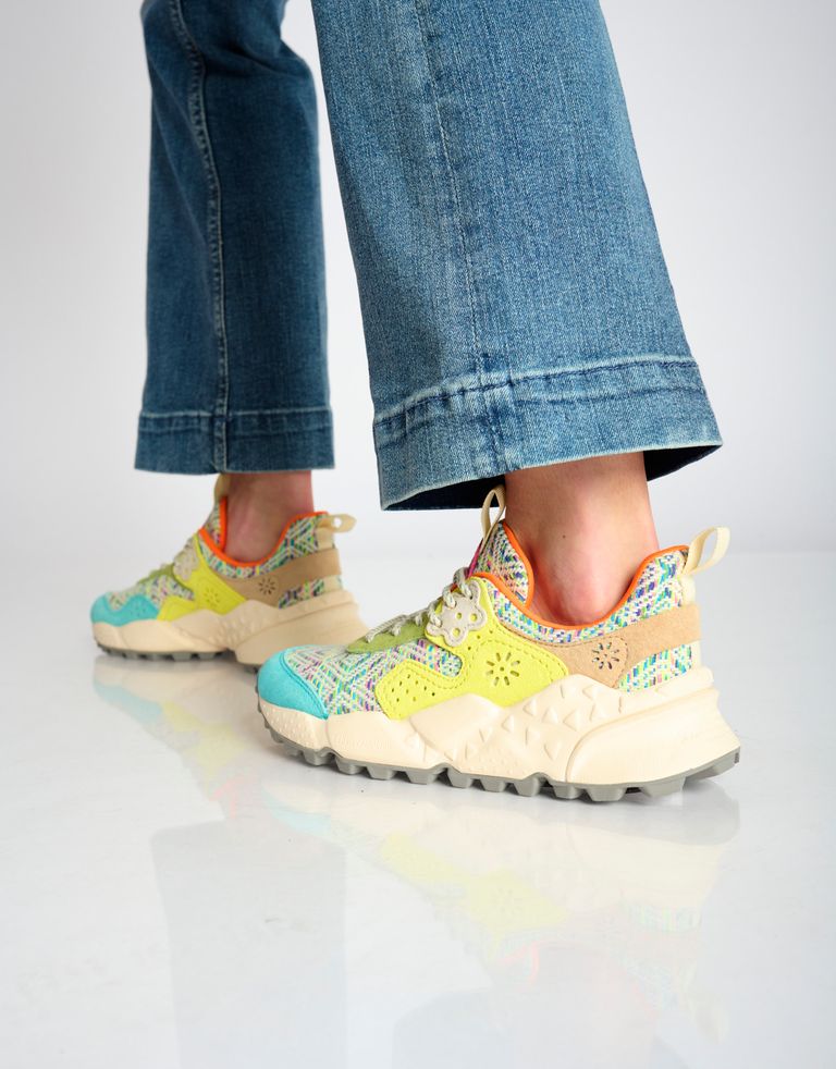 נעלי נשים - Flower Mountain - סניקרס KOTETSU מעויינים - ליים3