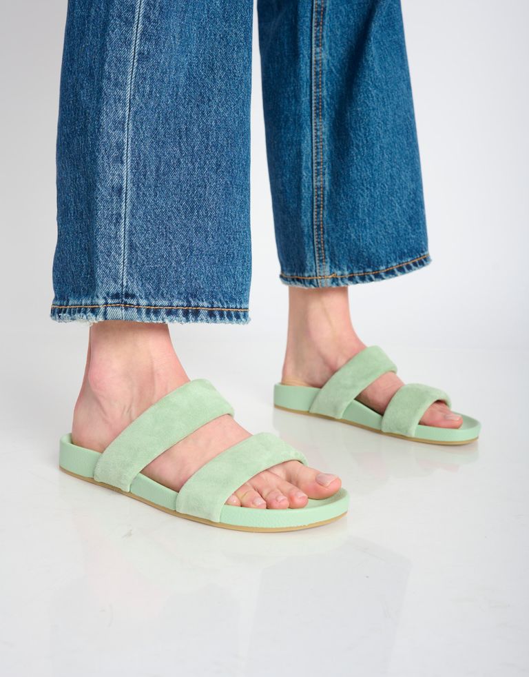 נעלי נשים - Rollie - כפכפים TIDE STRAP NOBUCK - מנטה3