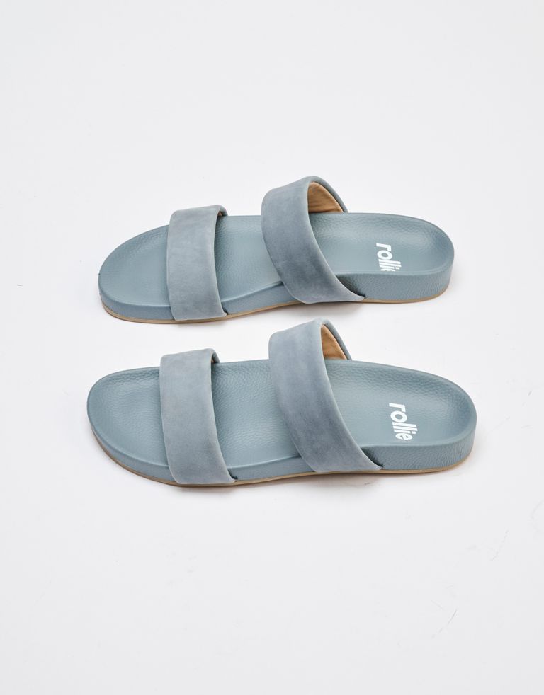 נעלי נשים - Rollie - כפכפים TIDE STRAP NOBUCK - תכלת3