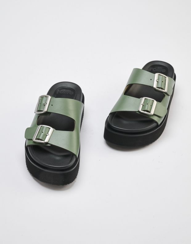 נעלי נשים - Rollie - כפכפים ACE - ירוק