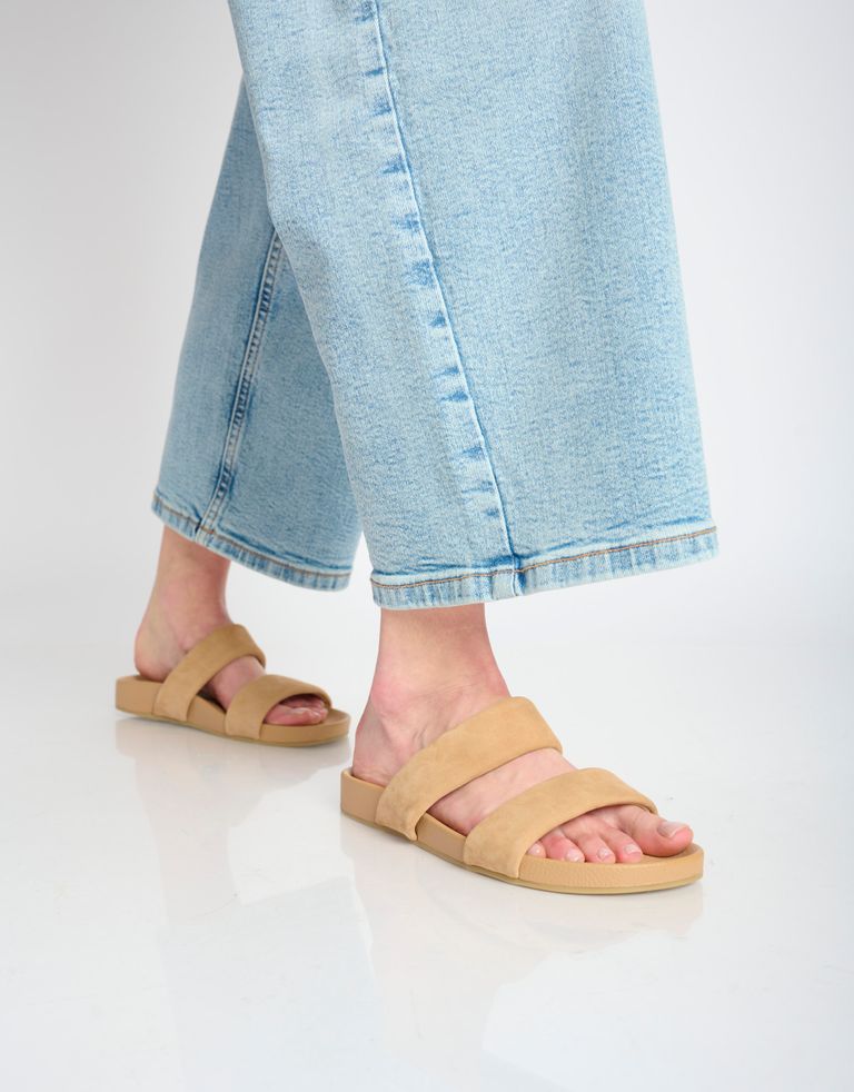 נעלי נשים - Rollie - כפכפים TIDE STRAP NOBUCK - בז'2