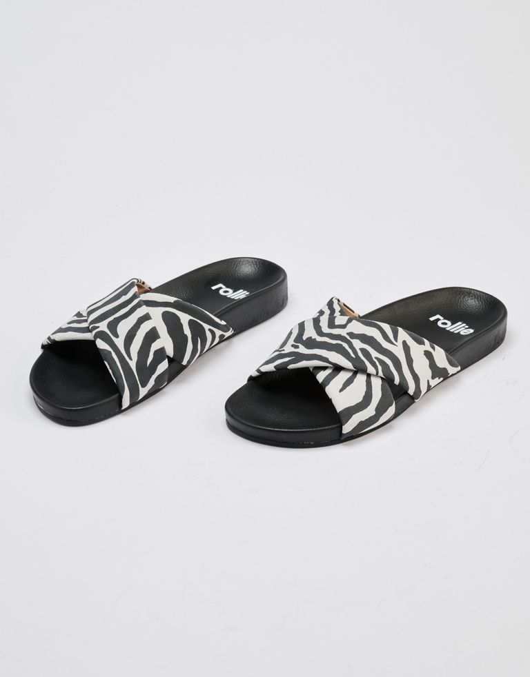 נעלי נשים - Rollie - כפכפי איקס TIDE CROSS - זברה3