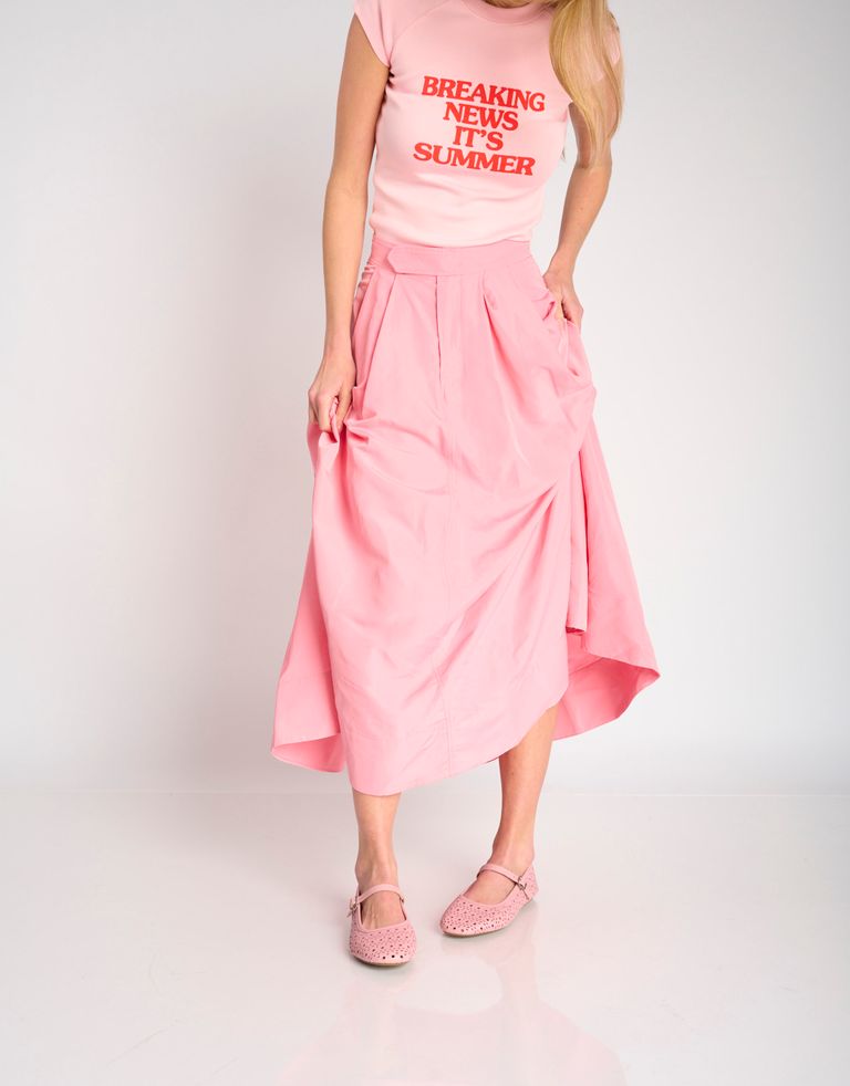 נעלי נשים - Rollie - נעלי BALLET MARY JANE - ורוד2